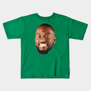 Kemba Walker Low Poly Kids T-Shirt